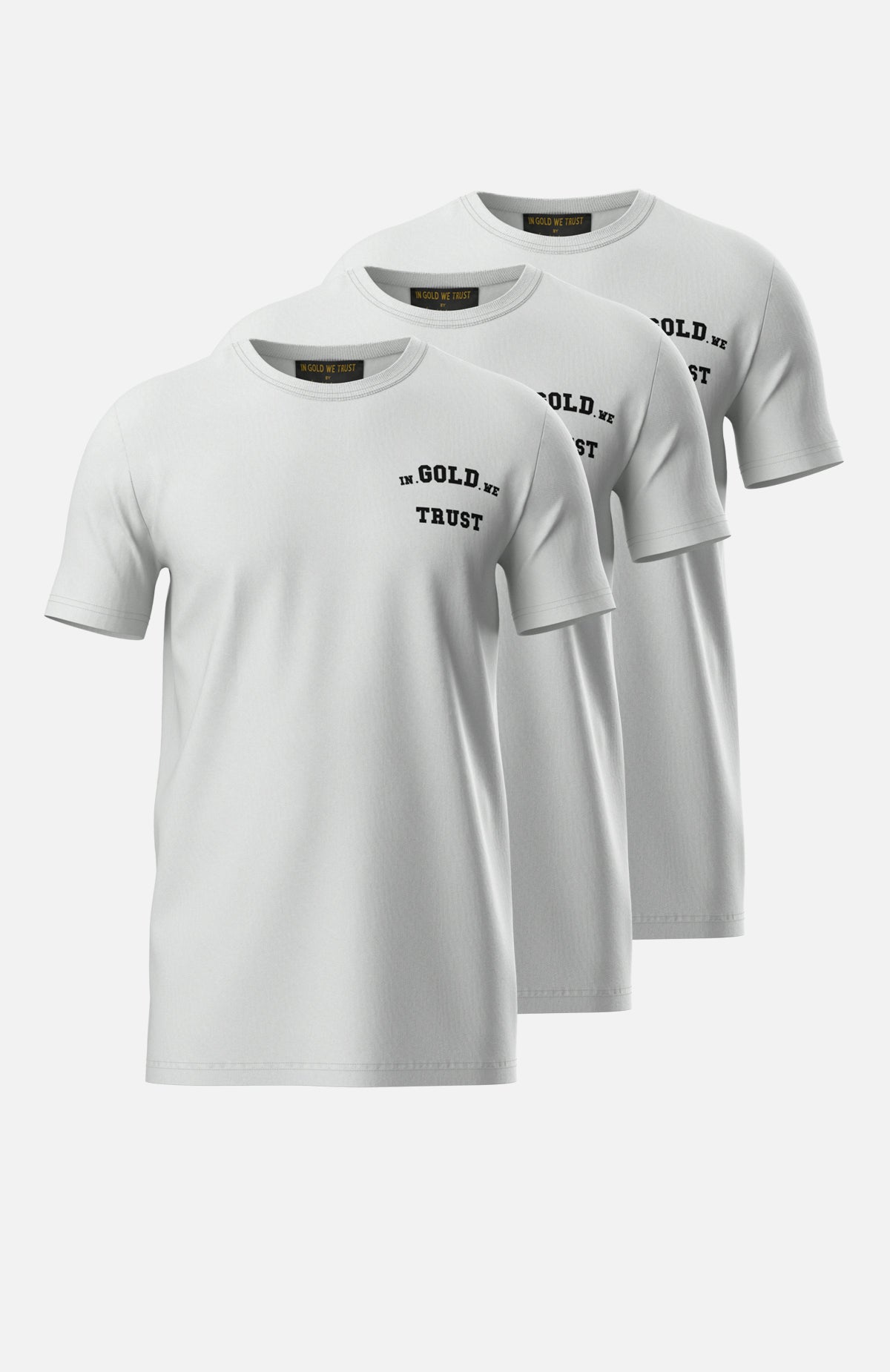 3-Pack T-shirts White