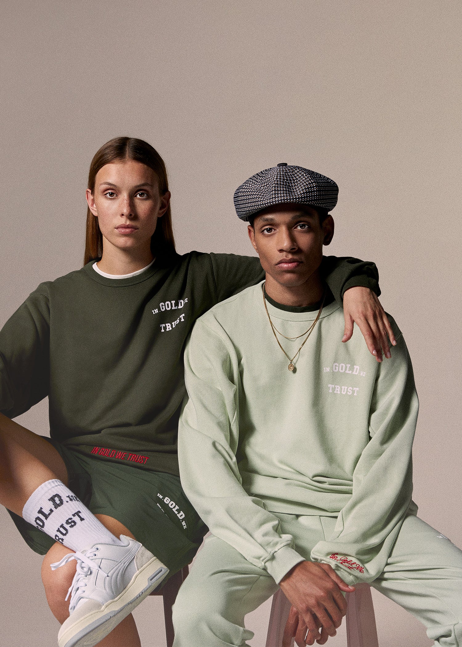 In gold we trust burberry Clearance