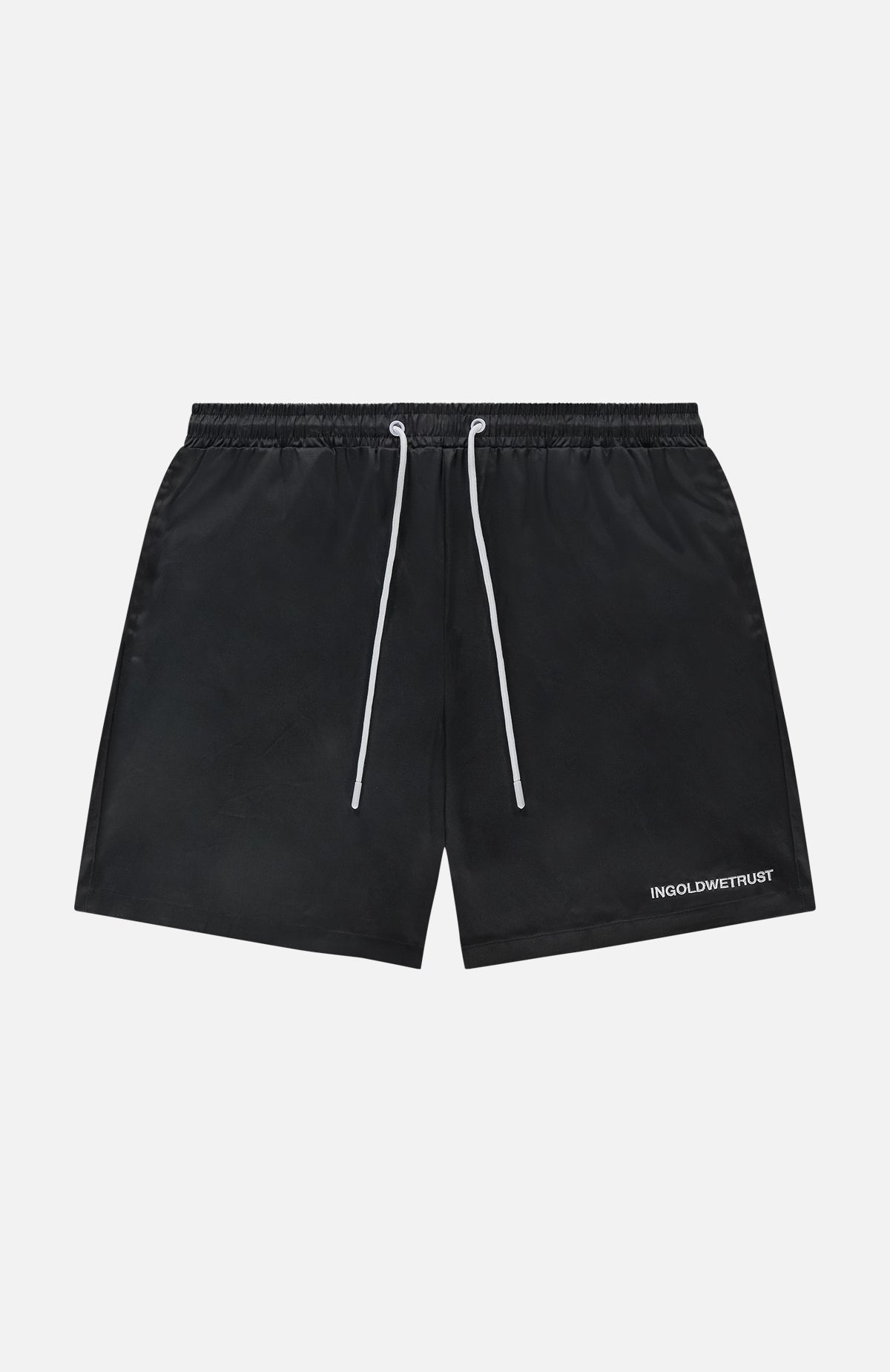 The Straight Swim Short Black
