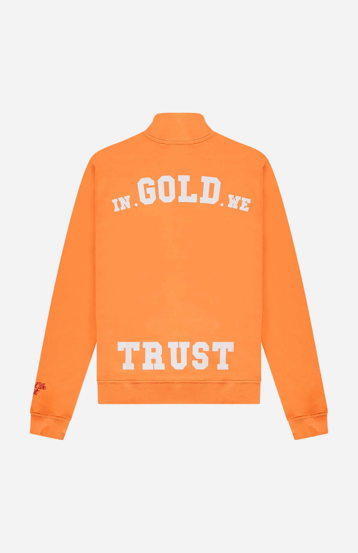 The Slim Half Zip Sun Orange