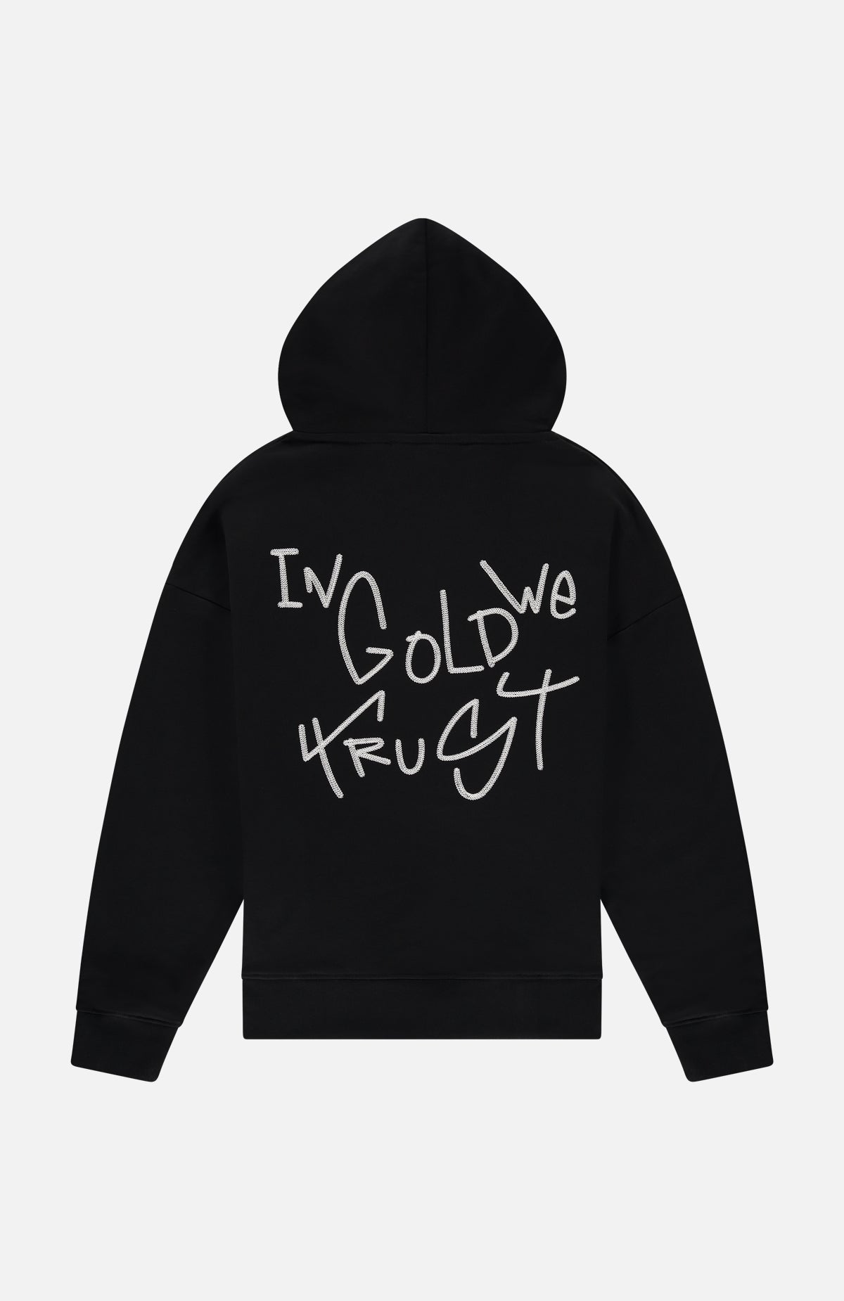 Fashion In Gold We Trust Kinderkleding Hooded Sweatshirt In Gold