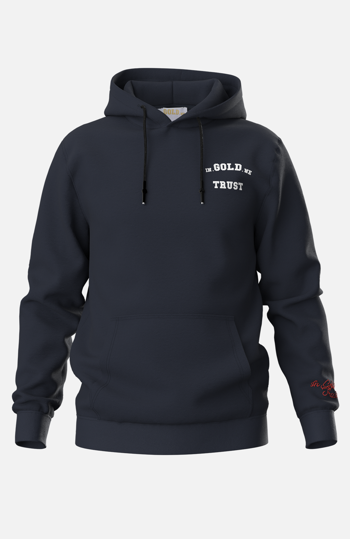 in gold we trust sale hoodie