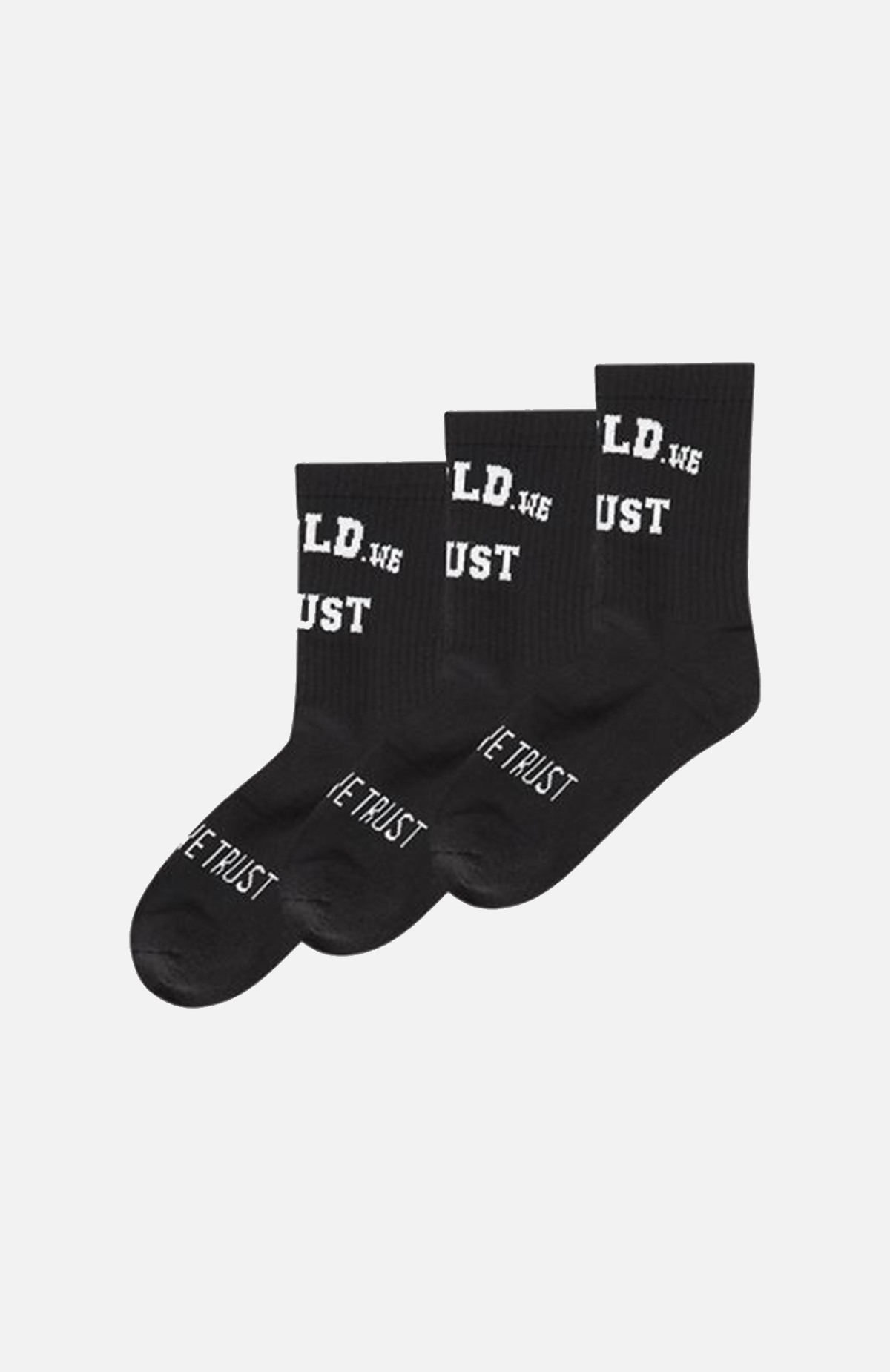 3-Pack Socks Black